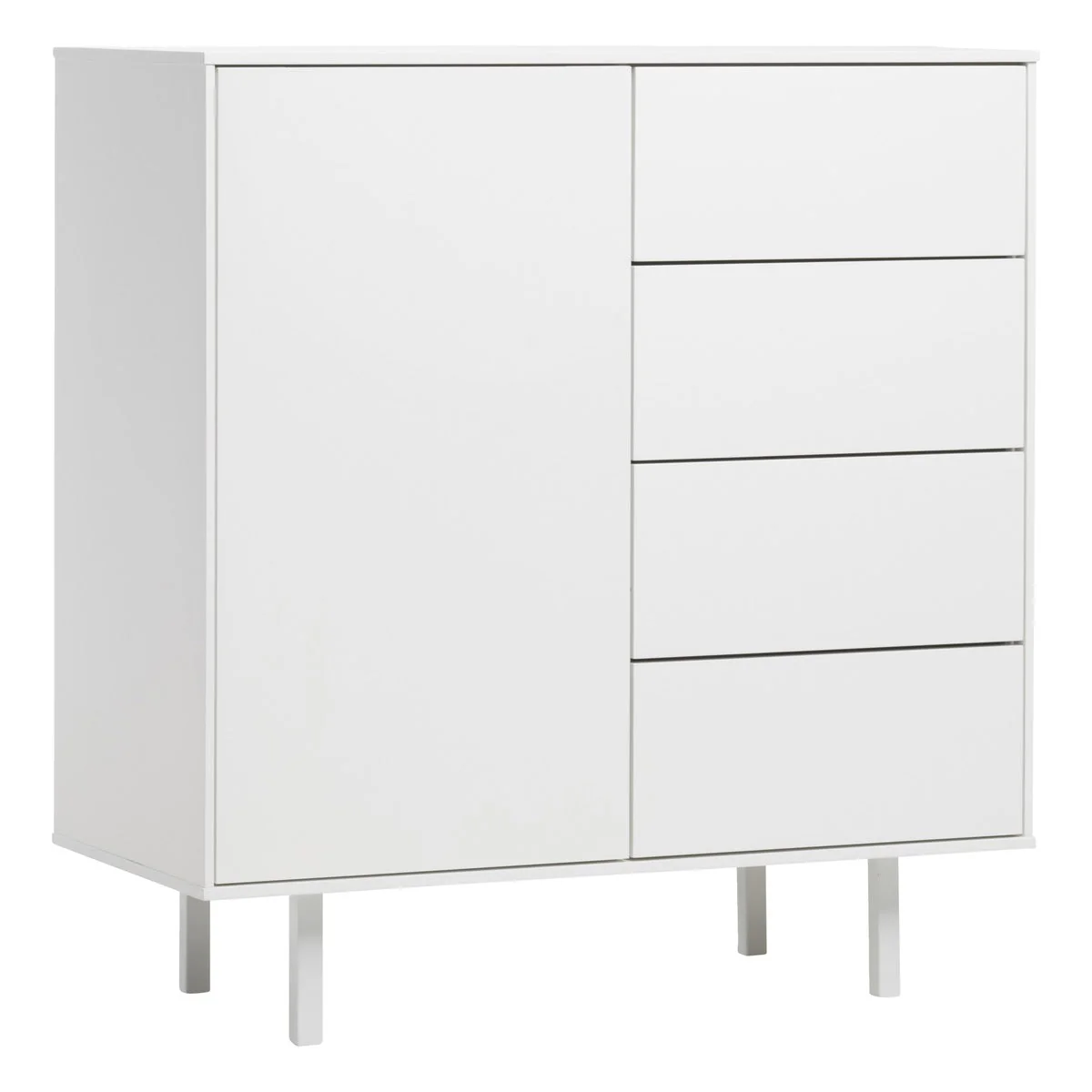 Frame senkki 90 cm, 1 ovella ja 4 laatikolla