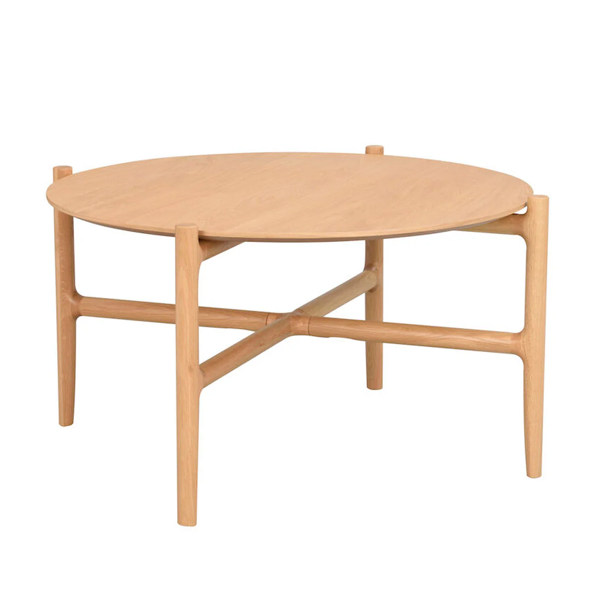 Holton sohvapöytä Ø80 cm tammi - Image 7