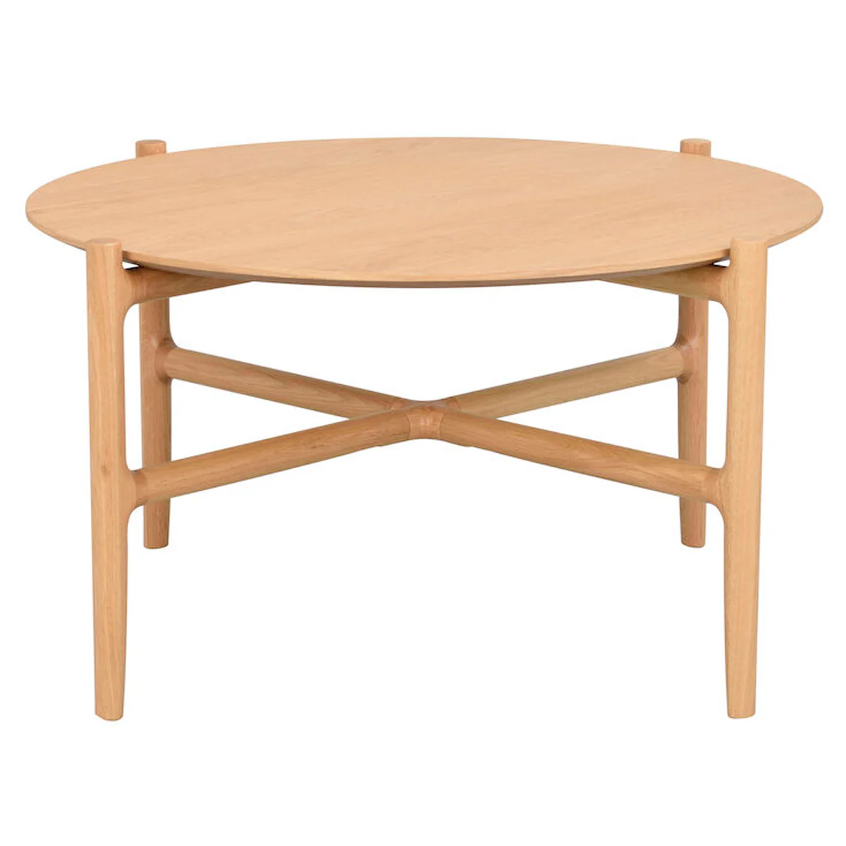 Holton sohvapöytä Ø80 cm tammi - Image 8