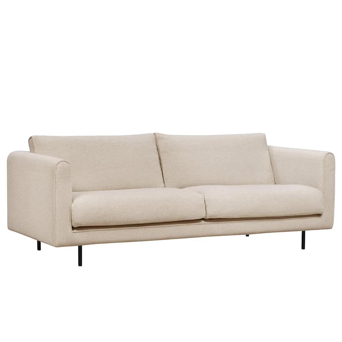 Saaga sohva L213, mustat metallijalat - Image 3