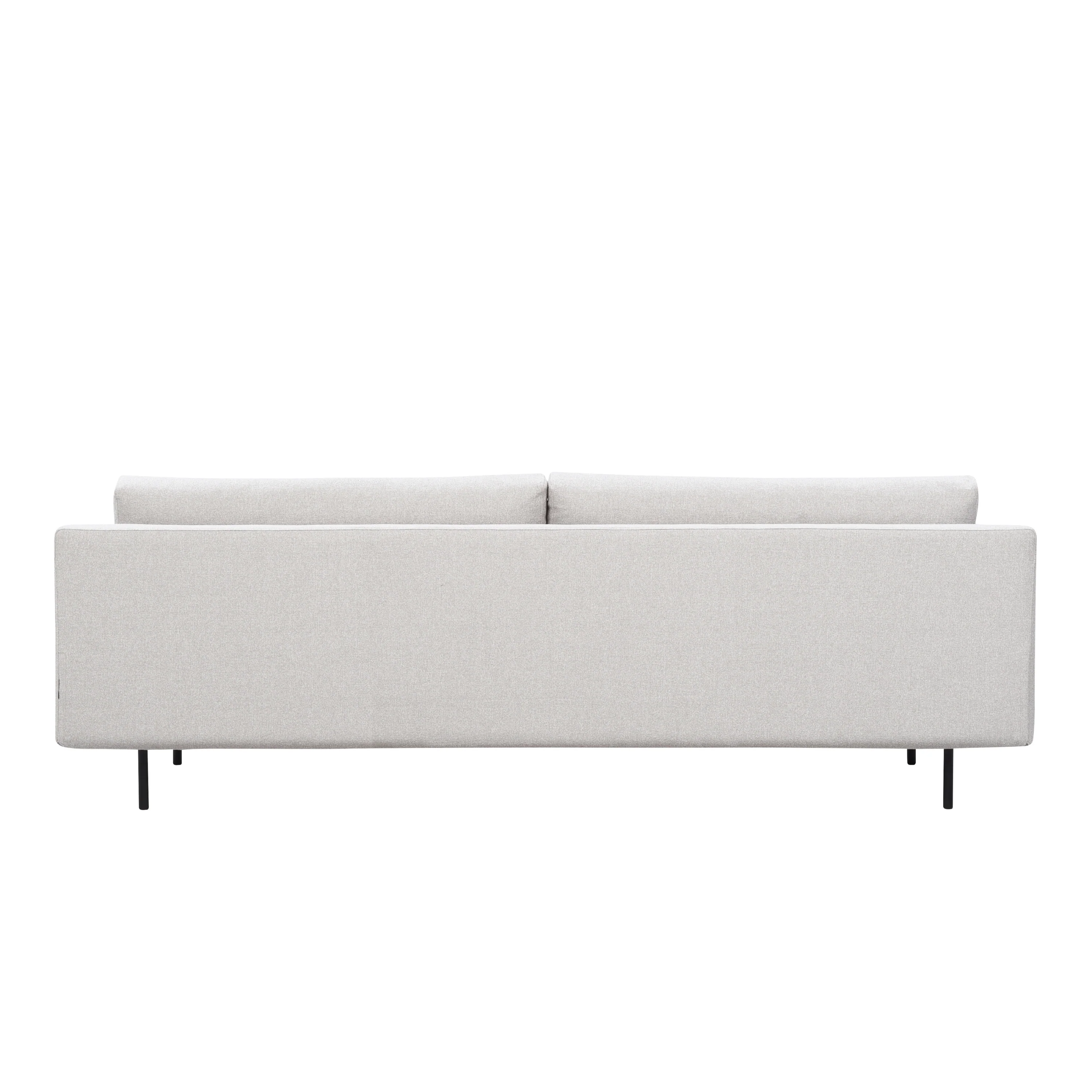 Soolo sohva L242, mustat metallijalat - Image 3