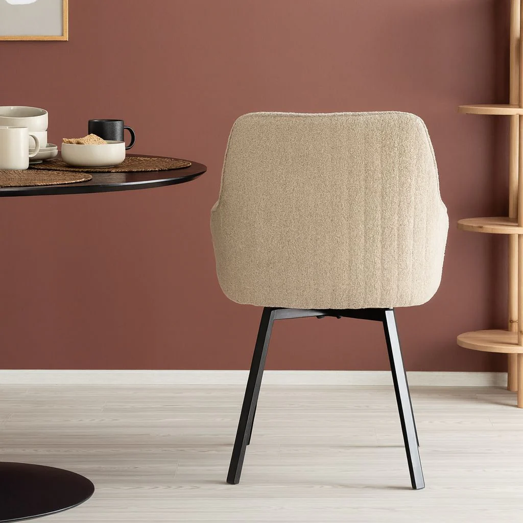 Alessio tuoli pyörivä, beige - Image 2
