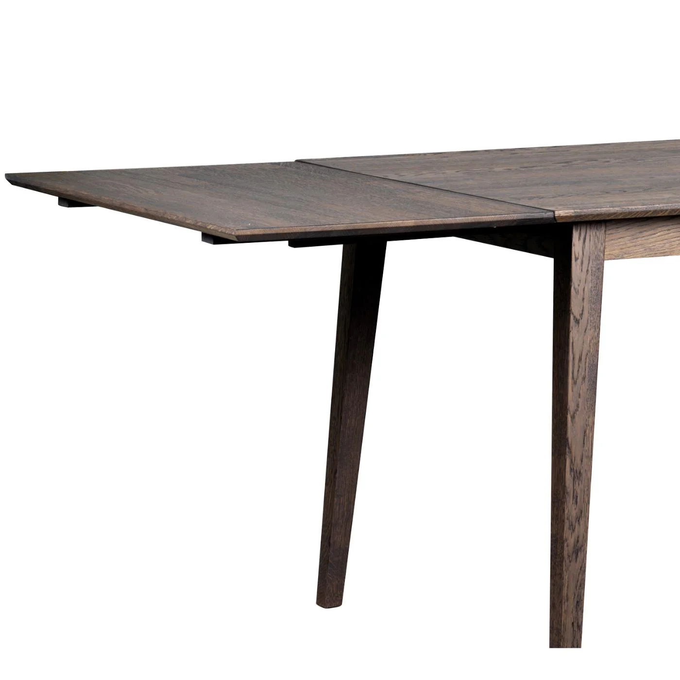 Filippa ruokapöydän jatkopala 50x90 cm, tummanruskea lakattu tammi